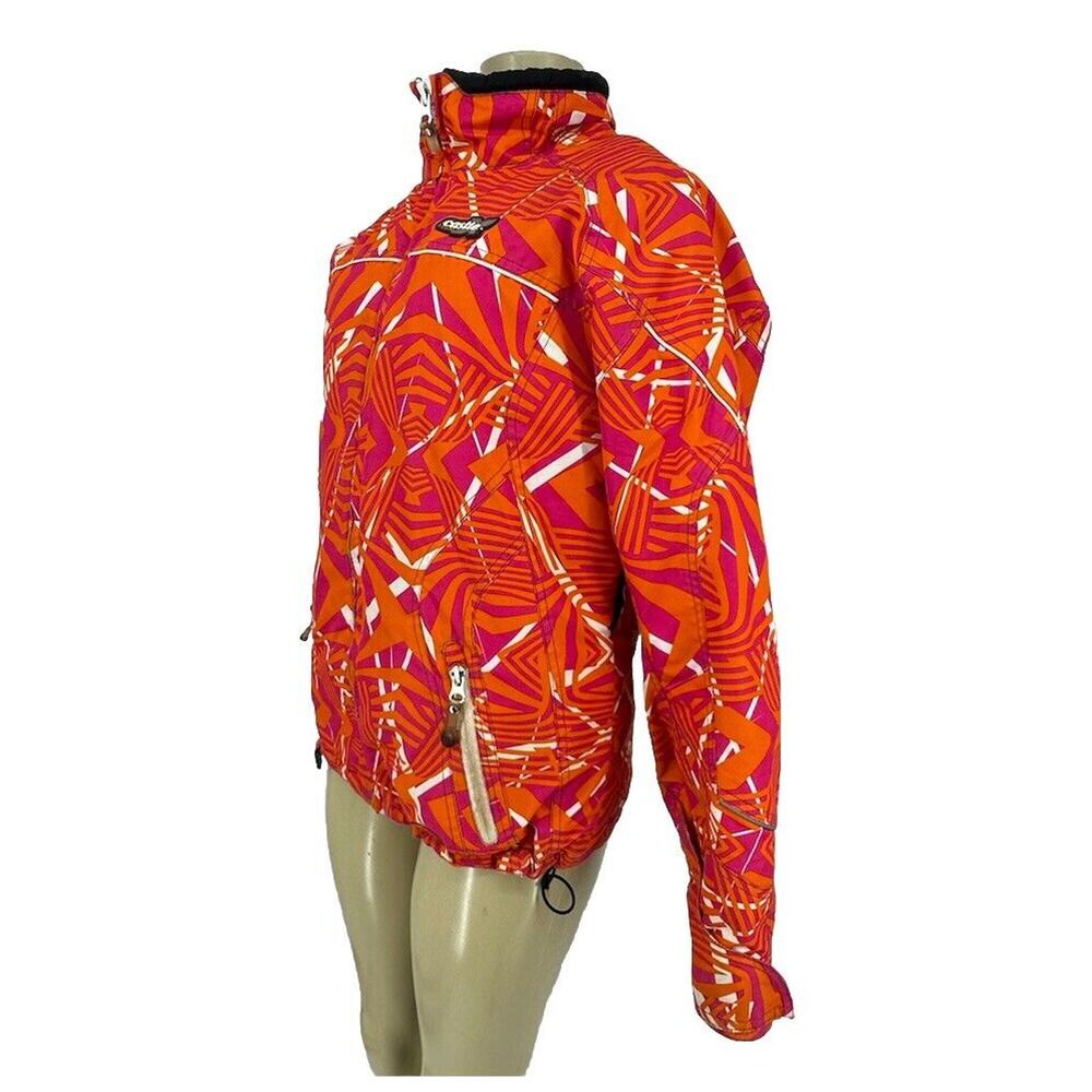 Castle X Racewear Women Medium Snowmobile Jacket Coat Quilt Lined Zip Up CLT - Picture 3 of 12